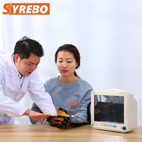 Mănușă pneumatică moale Syrebo pentru reabilitarea mâinilor SY-HR06E